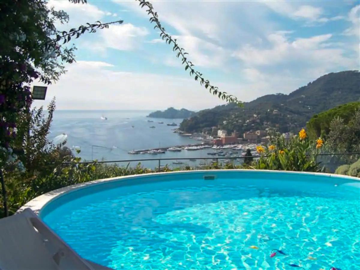L'Uliveto Di Santa Con Piscina Villa Santa Margherita Ligure Exterior foto