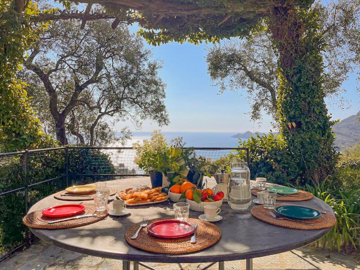 L'Uliveto Di Santa Con Piscina Villa Santa Margherita Ligure Exterior foto